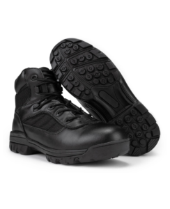 6" CoolMax Ryno Gear Tactical Combat Side Zip Boots (Black)