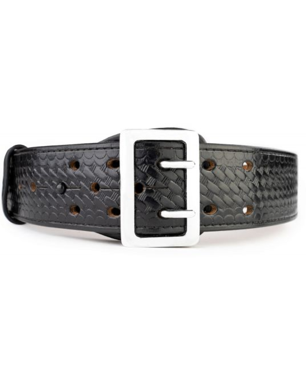 2.25″ Basket Weave Leather Belt