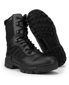 8" CoolMax Ryno Gear Tactical Combat Side Zip Boots (Black)