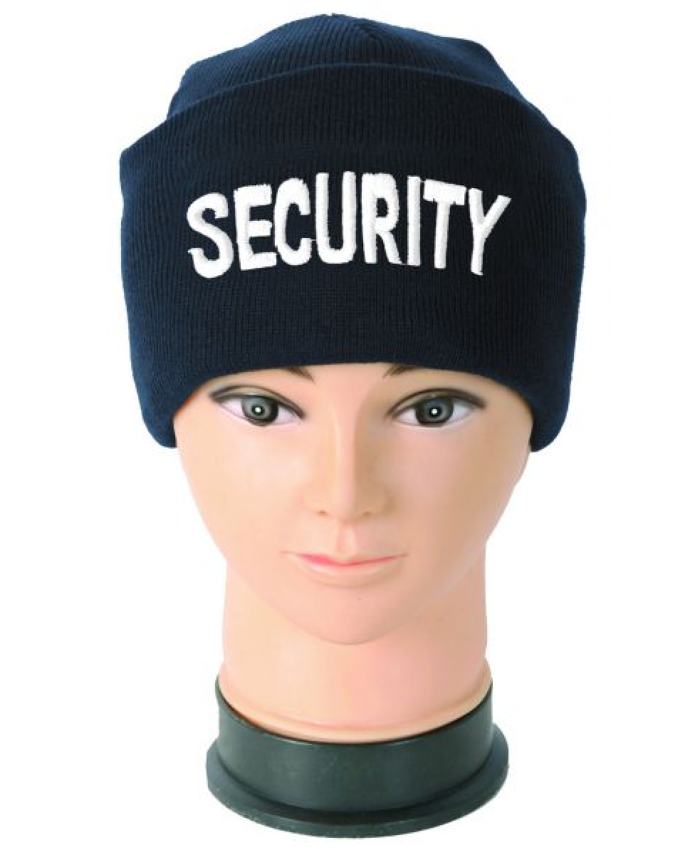 Embroidered Beanies with ID (Security)
