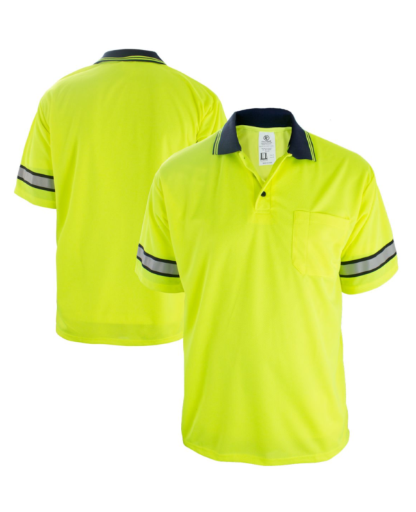 First Class High Visibility Polyester Polo Shirt
