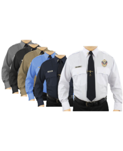 First Class Polycotton Long Sleeve Uniform Shirt