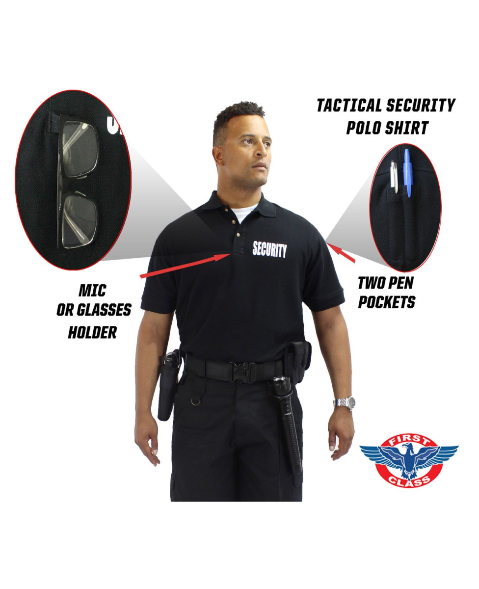 First Class Tactical Security Polo Shirt