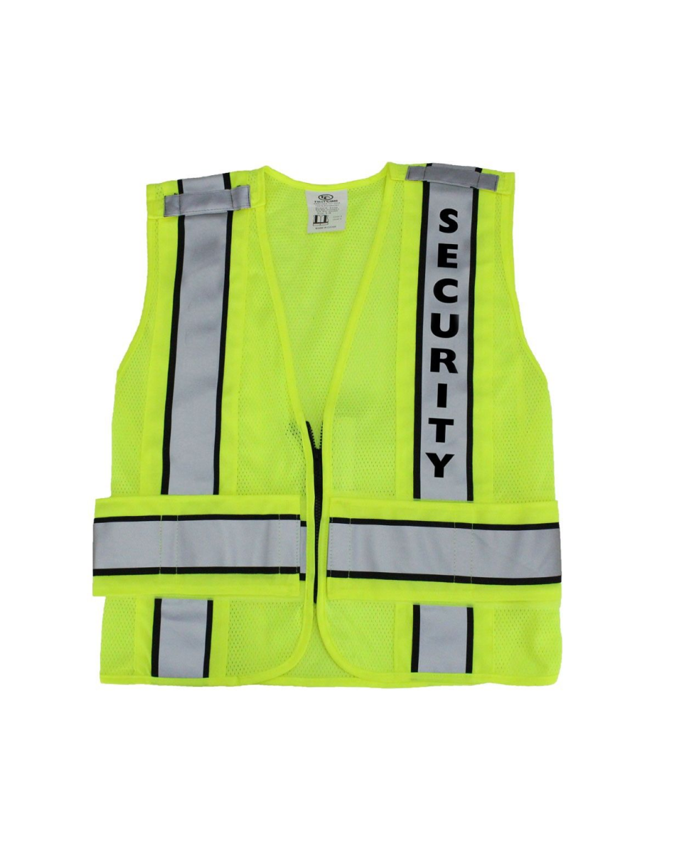 Reflective Safety Vest with Plain and ID (Lime Green)