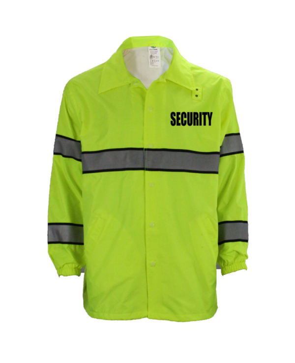 High visiblity windbreaker with ID